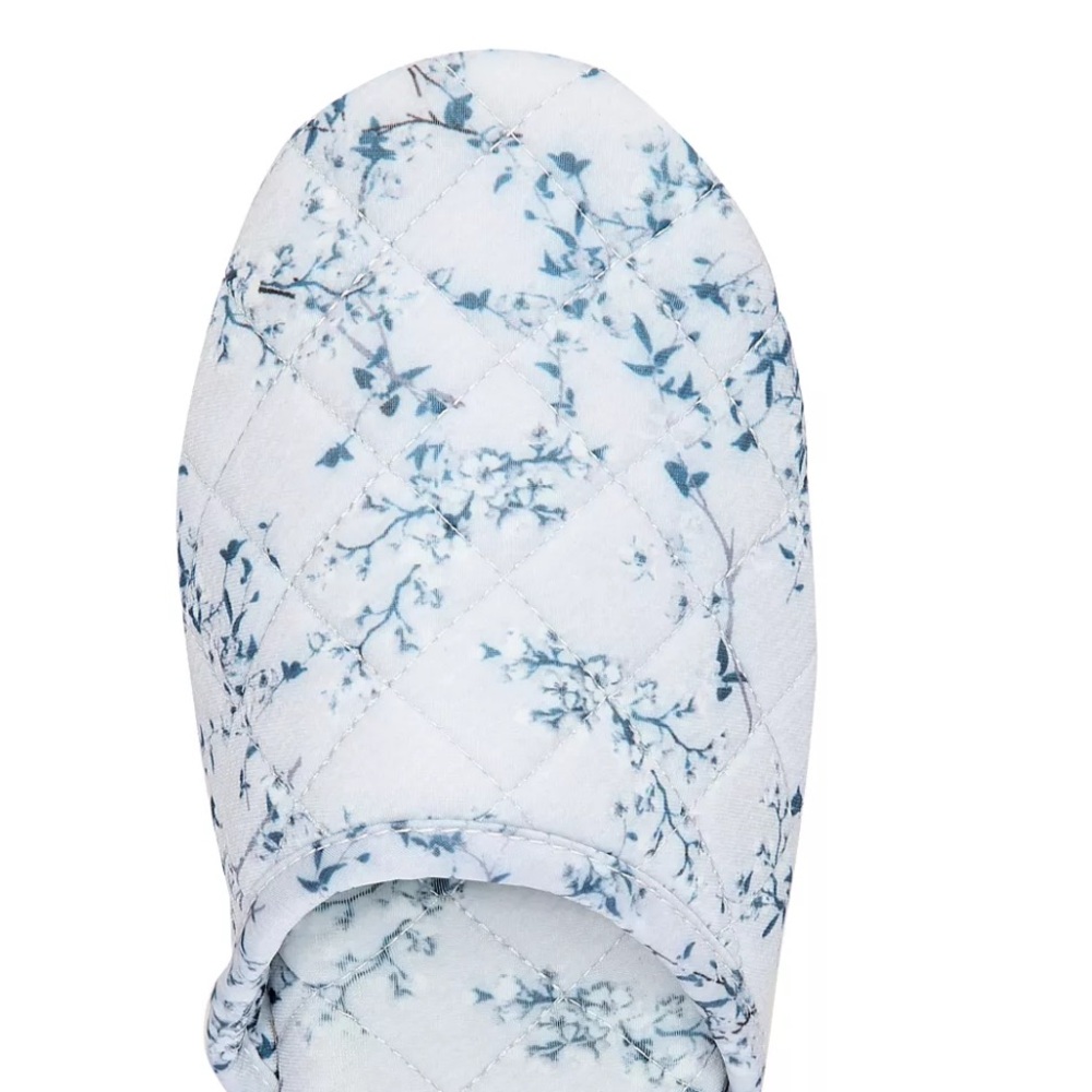 Printed Quilted Slide Slippers - Picture 2 of 5